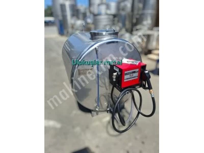 Paslanmaz Krom Mazot Tankı Akaryakıt Depolama Tankı
