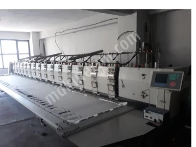 15 Head Pfaff Embroidery Machine 2006 Model