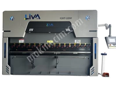 Liva 3200X135 Ton Cnc Hibrit Abkant Pres- 4 Eksen Mot.bomb