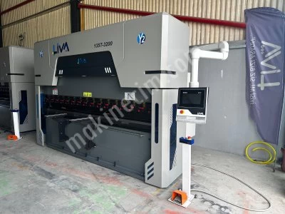 Liva 3200X135 Ton Cnc Hibrit Abkant Pres- 4 Eksen Mot.Bomb