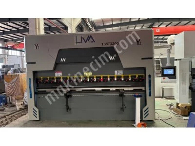 Liva 3200X135 Ton Cnc Hibrit Abkant Pres- 4 Eksen Mot.Bomb