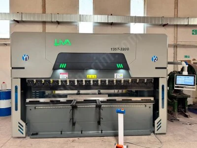Liva 3200X135 Ton Cnc Hibrit Abkant Pres- 4 Eksen Mot.bomb