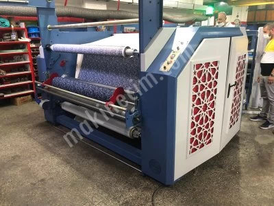 Tm 1900 / Tc -925 Metraj Kumaş Kağıt Transfer Baskı Sublimasyon Kalender Makinesi