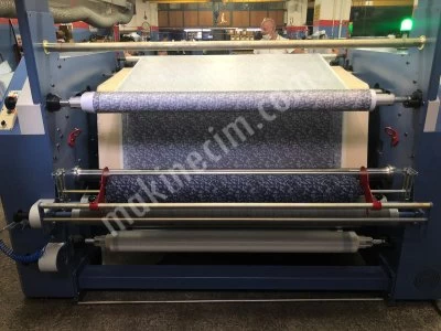 Tm 1900 / Tc -925 Metraj Kumaş Kağıt Transfer Baskı Sublimasyon Kalender Makinesi