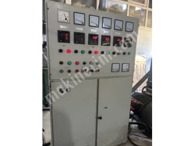 Pvc Granül Makinası 110 Luk Tek Burgu Havalı Kesim