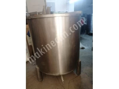1000 Litre Kapasiteli 316 L Kalite Paslanmaz Çelik Kazan