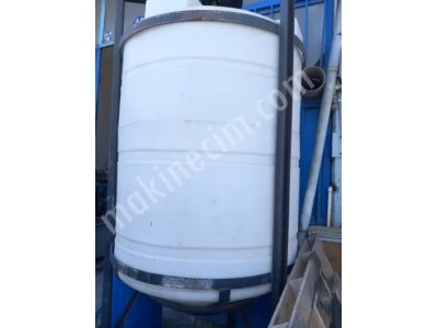 1500 Litre Kapasiteli Yüksek Yoğunluklu Çift Cilalı Kimyasal Karıştırma ve Çökertme Kazanı