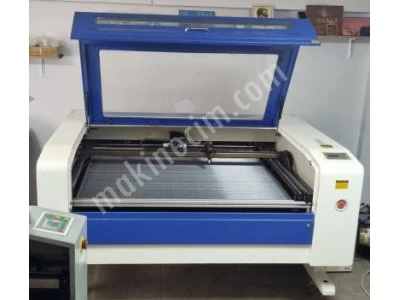 130X90Cm Lazer Kesim Makinesi 130-150W Tuplu