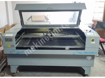 Cift Kafa 130X90Cm Lazer Kesim Makinesi 130-150W Tuplu