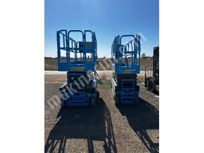 10 M ve 12 M Temiz Sıfır Akülü Manlift (Yükselebilen Platform)