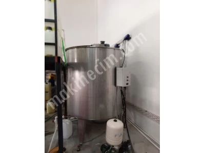 2.5 Tonluk Terazili, Mikserli, Krom Kazan