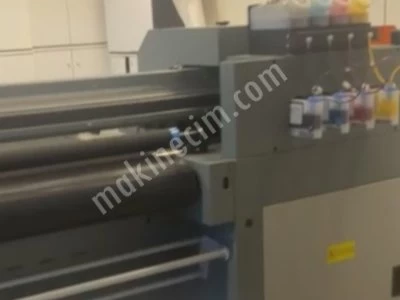 4 Renk Baskı Makinesi Om - 1804 Latex