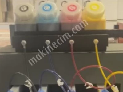 4 Renk Baskı Makinesi Om - 1804 Latex