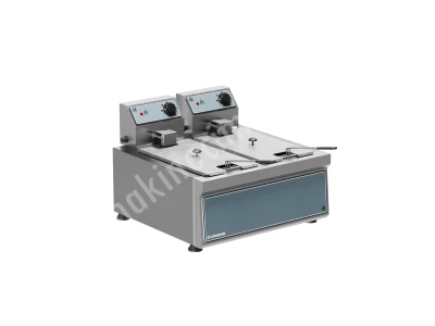 Mini Fritöz Çiftli Elektrikli (Mını Electrıal Double Freyer) 3+3 Lt