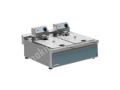 Fritöz Çiftli Elektrikli (Electrıal Double Freyer) 5+5 Lt
