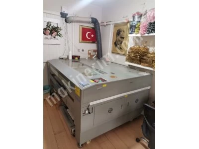 160X100 Çift Kafa Lazer Kesim Makinası 130/150W Acil Satılık!