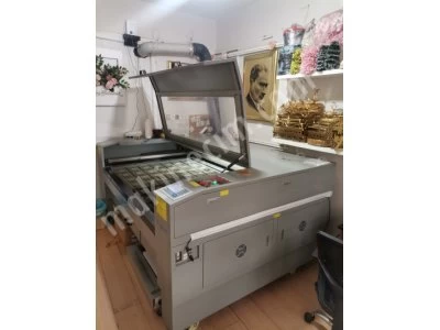 160X100 Çift Kafa Lazer Kesim Makinası 130/150W Acil Satılık!