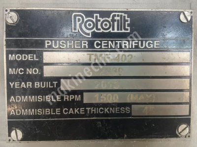 Discover The Rotofilt Tme 402 Second-Hand Centrifuge