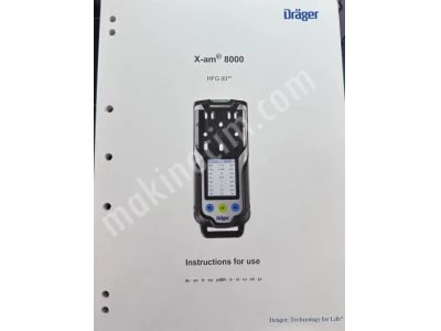 Drager X-Am 8000 Multi Gas Dedector