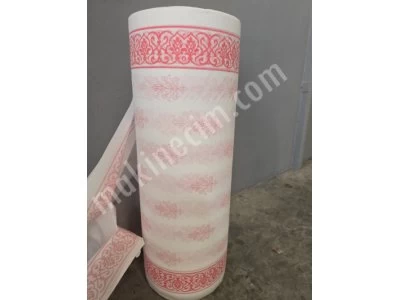 Isı Ile Laminasyon (Polietilen + Kağıt) Baskı Yapıştırma ve Sarma Makinesi