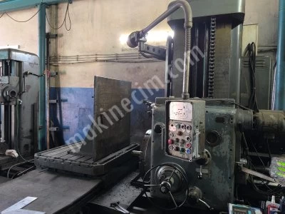 Borwerk, 80 Mm Wetzel Brand, Heavy-Duty German-Made Boring Mill