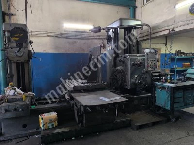 Borwerk, 80 Mm Wetzel Brand, Heavy-Duty German-Made Boring Mill