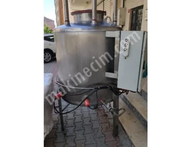 Damıtma Kazanı Isıtıcılı Paslanmaz Çelik 750 Lt