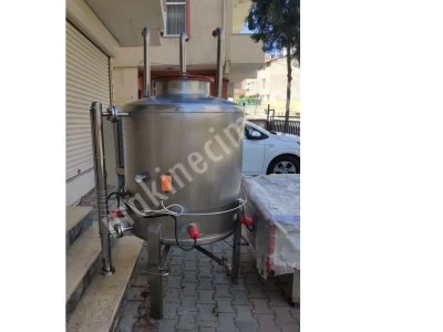 Damıtma Kazanı Isıtıcılı Paslanmaz Çelik 750 Lt