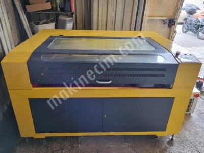 130X90Cm Lazer Kesme Makinesi 100-120W Tüplü