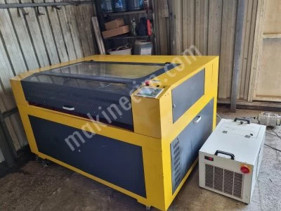 130X90Cm Lazer Kesme Makinesi 100-120W Tüplü