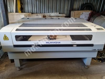 Lazer Kesim Makinesi Çift Kafa 160X100Cm 100-120W Tüplü