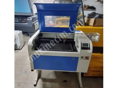 60X40Cm Lazer Kesim Makinesi 60-80W Tuplu