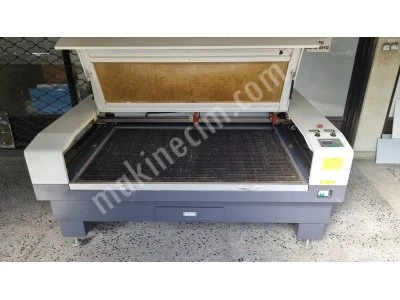 Çift Kafa 160X100Cm Lazer Kesme Makinesi 130-150W Tüplü