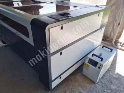 Lazer Kesim Makinası Çift Kafa 160X100Cm 130-150W Tüpü