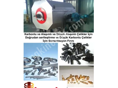 100Kg Kapasiteli Mini Sertleştirme ve Sementasyon Isıl İşlem Fırını