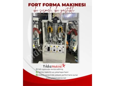 İki Şişmeli İki Yastıklı Fort Forma Makinası