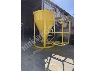 500 Litre İle 5000 Litre Arası Beton Kovaları Sıfır ve Ikinci El