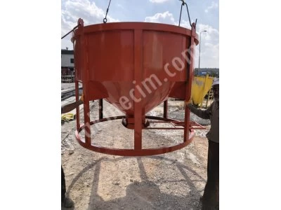 500 Litre İle 5000 Litre Arası Beton Kovaları Sıfır ve Ikinci El