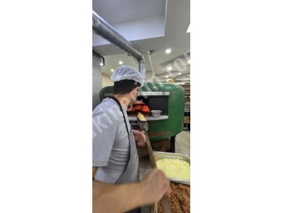Oval Kubbeli Pizza Fırını