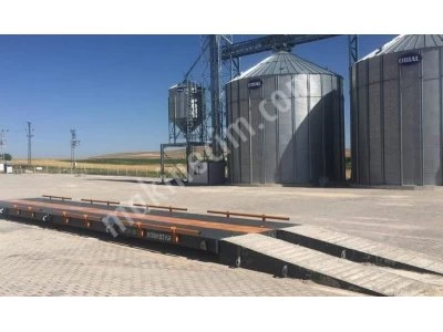 4 Adet 1.000 Tonluk Sıfır Çelik Silo