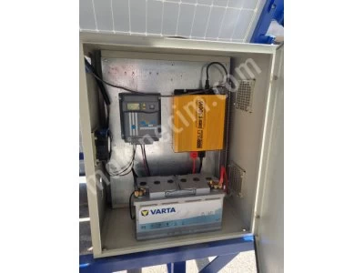 Taşınabilir Solar Enerji Römork 470 Watt X3