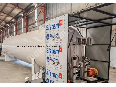Lpg Tüp Dolum Skid Sistemi