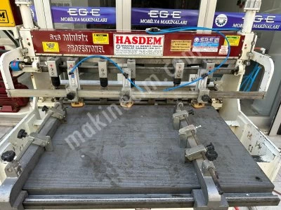 Hasdem 6X6 Minifix Minifiks Çoklu Delik Delme Makinası
