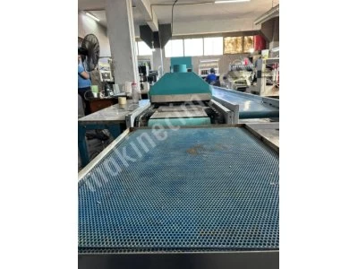 Sıfır Ayarında Cok Az Kullanılmış Konveyörlü Kauçuk Pvc Etiket Pişirme Fırını