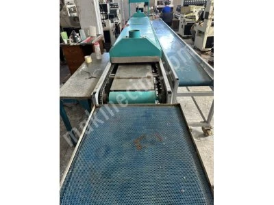 Sıfır Ayarında Cok Az Kullanılmış Konveyörlü Kauçuk Pvc Etiket Pişirme Fırını