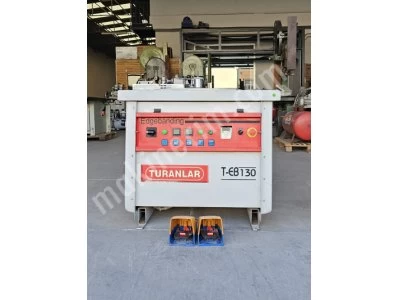 2.El Eğri Kenar Yapıştırma Makinesi Turanlar T-Eb 130