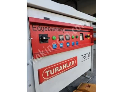 2.El Eğri Kenar Yapıştırma Makinesi Turanlar T-Eb 130