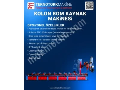 Kolon Bom Kaynak Makinesi