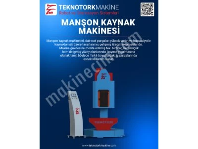 Manşon Kaynak Makinesi