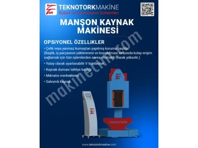 Manşon Kaynak Makinesi